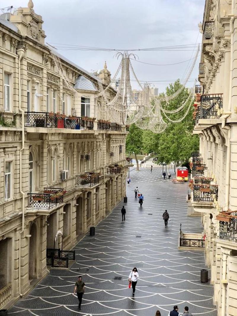 Khaghani Center Hotel Baku Exterior foto